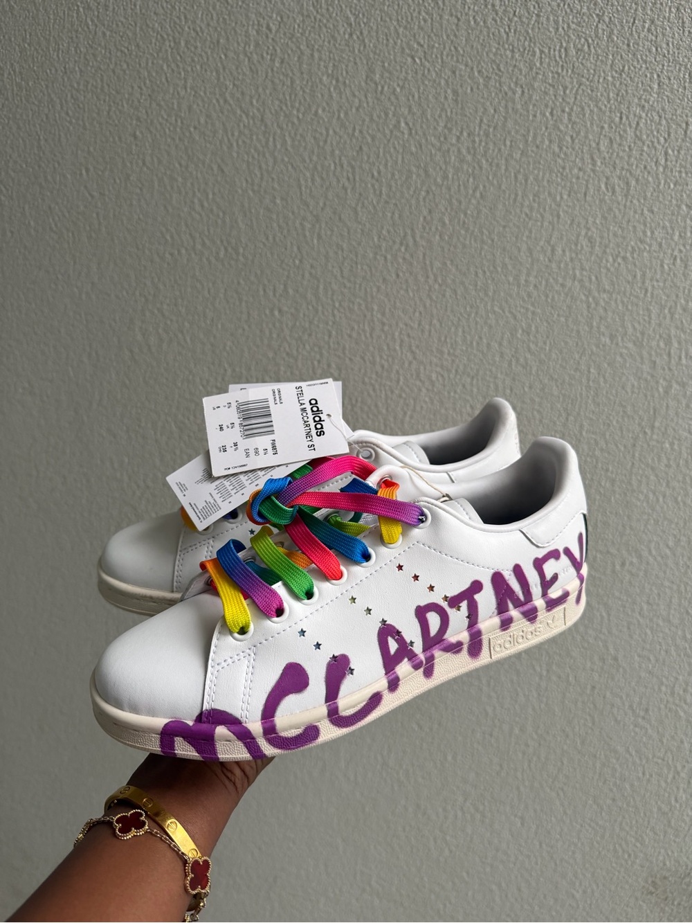 Stella McCartney x Adidas “Ed Curtis” Stan Smith Sneakers - Picture 7 of 12